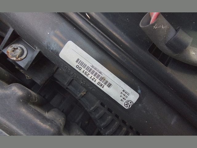 bontott VW GOLF VI Komplett Homlokfal (Részeivel)