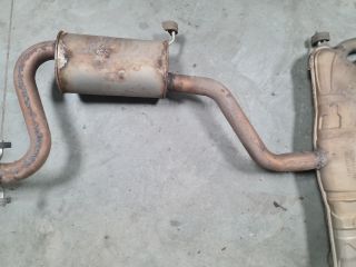 bontott VW GOLF VI Komplett Kipufogó Rendszer