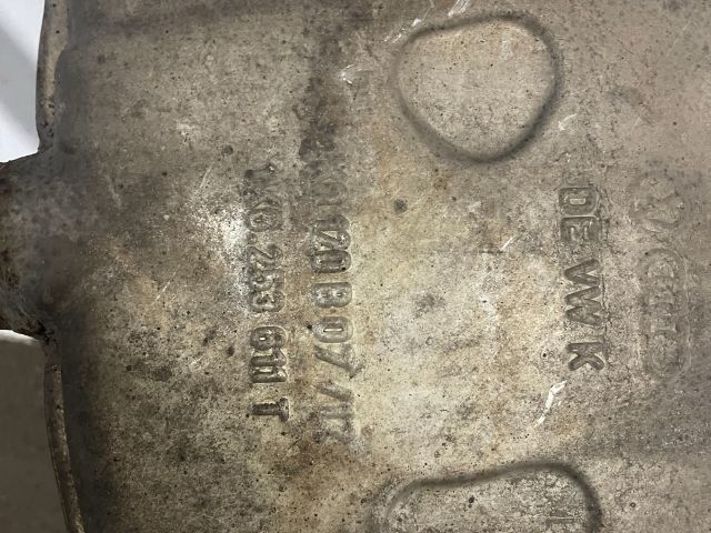 bontott VW GOLF VI Komplett Kipufogó Rendszer