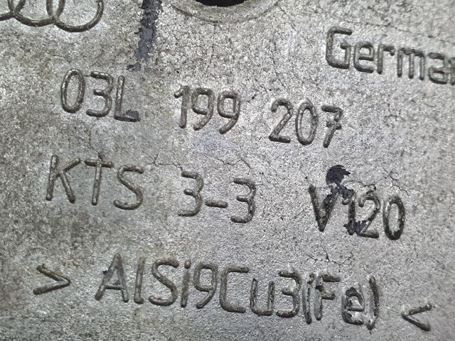 bontott VW GOLF VI Motor Tartó Bak (Fém)