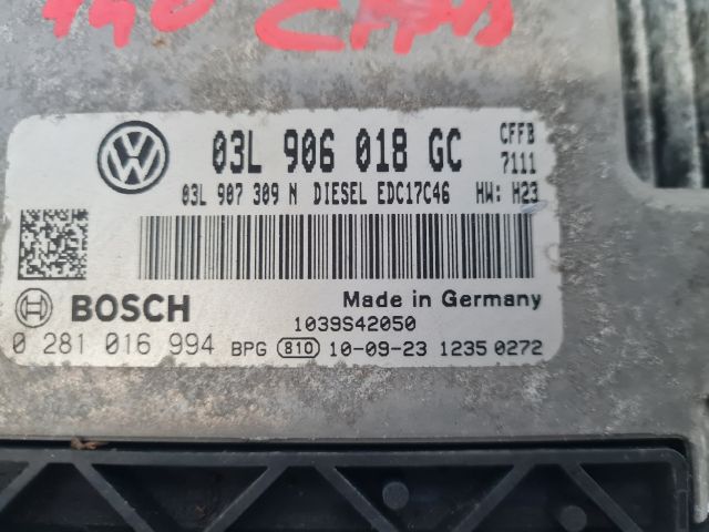 bontott VW GOLF VI Motorvezérlő