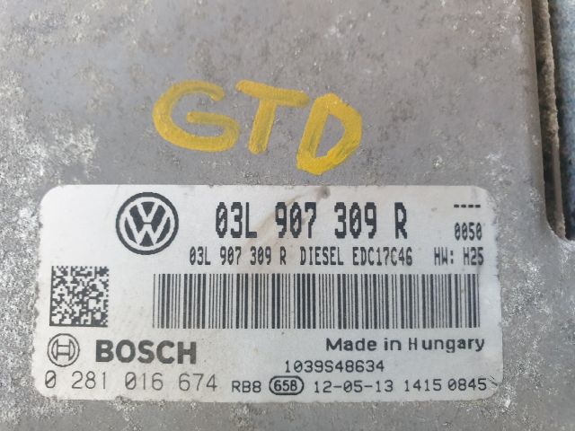 bontott VW GOLF VI Motorvezérlő