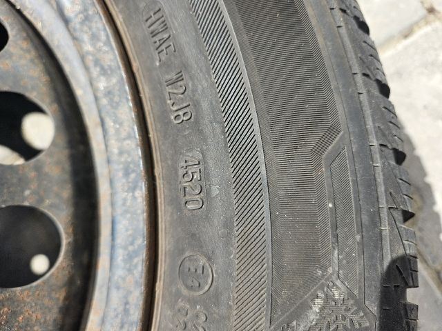 bontott VW GOLF VI Acélfelni Gumival (1 db)