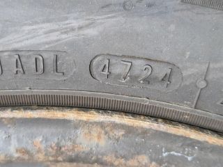 bontott VW GOLF VI Acélfelni Pár Gumival