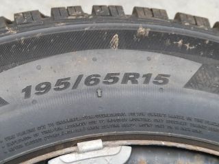 bontott VW GOLF VI Acélfelni Pár Gumival