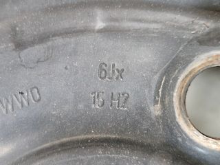 bontott VW GOLF VI Acélfelni Pár Gumival