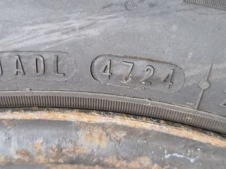 bontott VW GOLF VI Acélfelni Pár Gumival