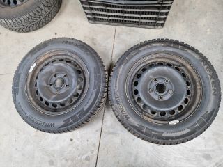 bontott VW GOLF VI Acélfelni Pár Gumival