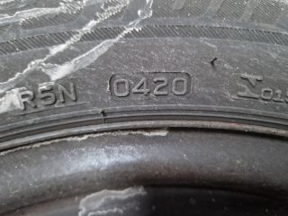 bontott VW GOLF VI Acélfelni Szett Gumival