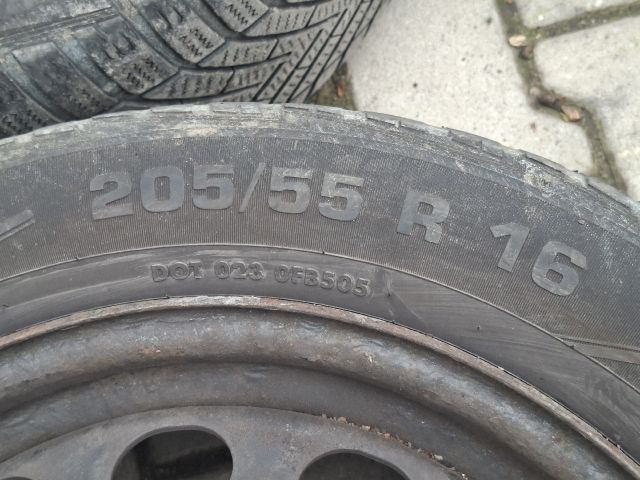 bontott VW GOLF VI Acélfelni Szett Gumival