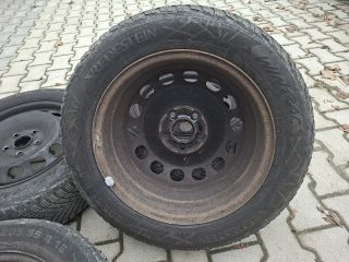 bontott VW GOLF VI Acélfelni Szett Gumival