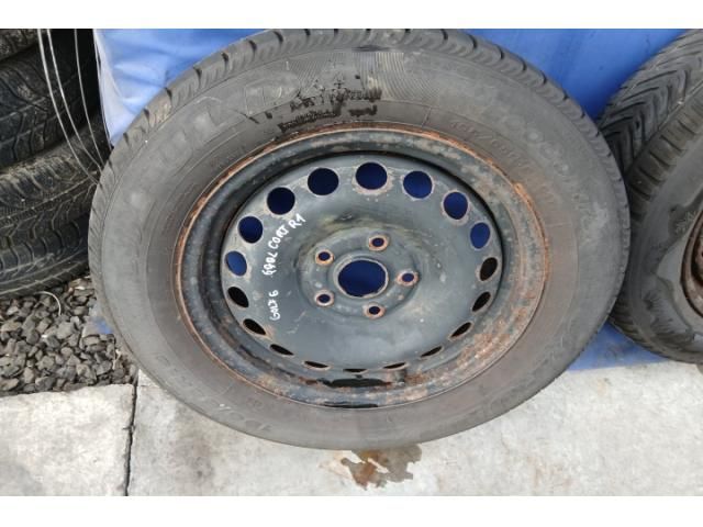 bontott VW GOLF VI Acélfelni Szett Gumival