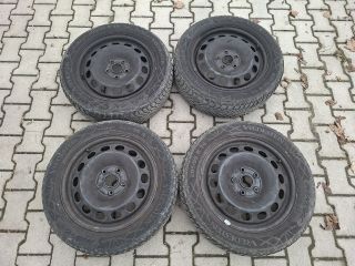 bontott VW GOLF VI Acélfelni Szett Gumival