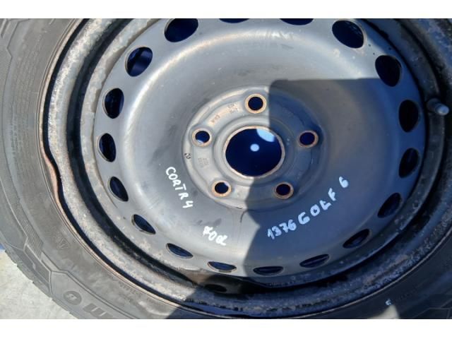 bontott VW GOLF VI Acélfelni Szett Gumival