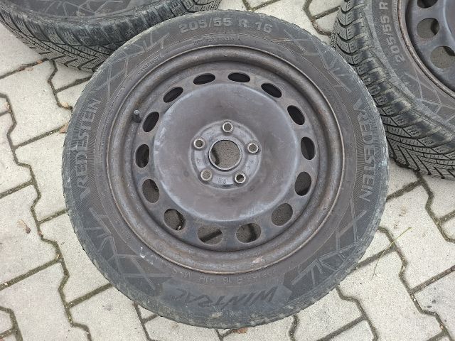 bontott VW GOLF VI Acélfelni Szett Gumival