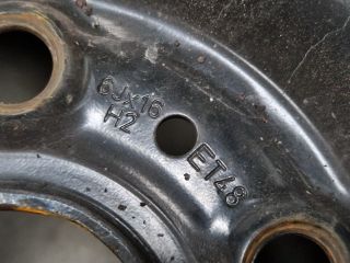 bontott VW GOLF VI Acélfelni Szett Gumival