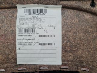 bontott VW GOLF VI Ajtó Kárpit Szett