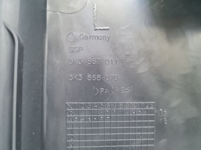 bontott VW GOLF VI Ajtó Kárpit Szett