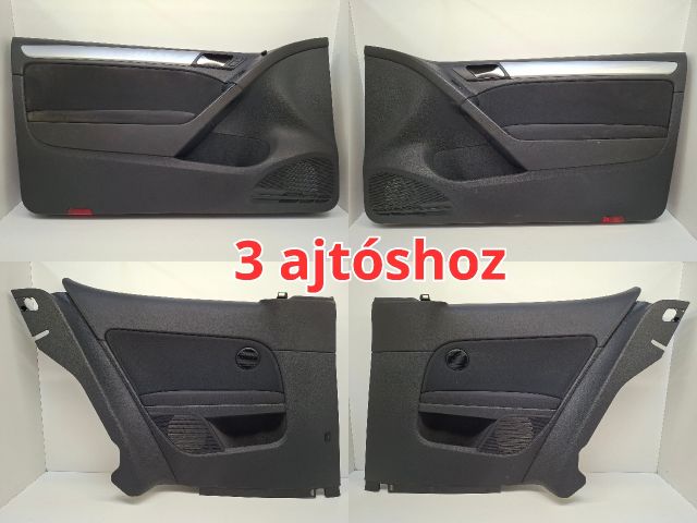 bontott VW GOLF VI Ajtó Kárpit Szett