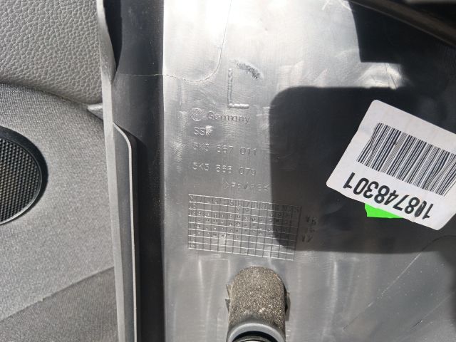 bontott VW GOLF VI Ajtó Kárpit Szett