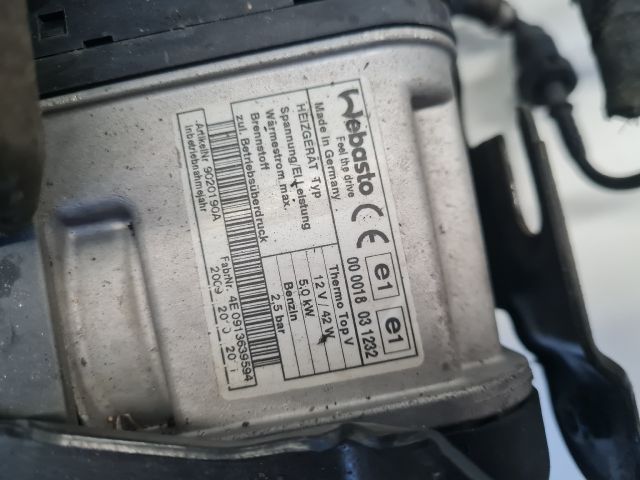 bontott VW GOLF VI Állófűtés (Részeivel)