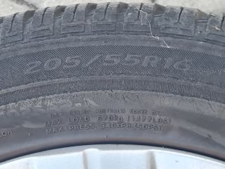 bontott VW GOLF VI Alufelni Szett Gumival