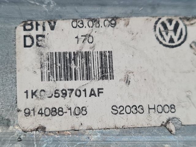 bontott VW GOLF VI Bal első Ablakemelő Motor