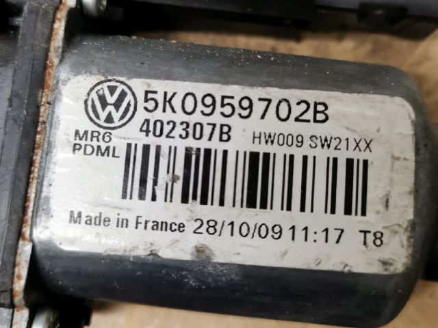 bontott VW GOLF VI Bal első Ablakemelő Motor