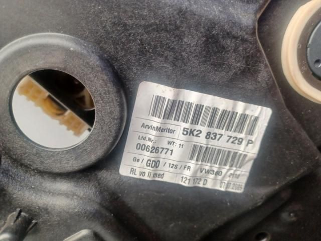 bontott VW GOLF VI Bal első Ablakemelő Szerkezet (Elektromos)