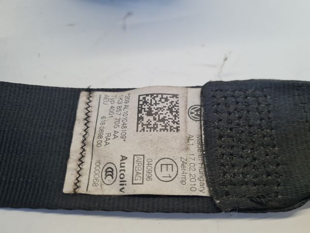 bontott VW GOLF VI Bal első Biztonsági Öv