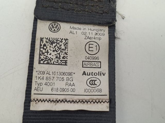 bontott VW GOLF VI Bal első Biztonsági Öv