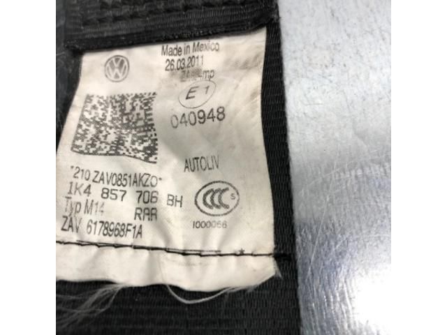 bontott VW GOLF VI Bal első Biztonsági Öv
