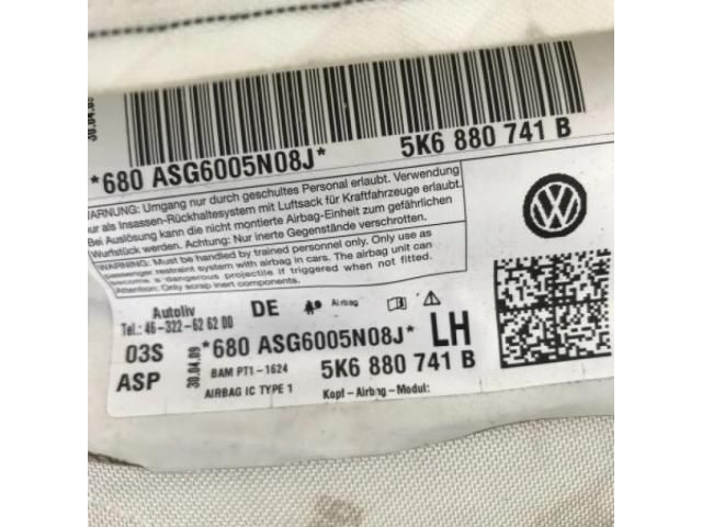 bontott VW GOLF VI Bal Fejlégzsák