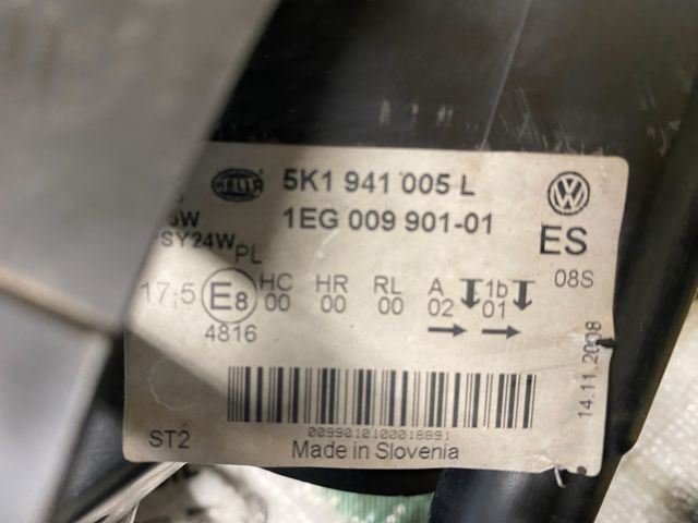 bontott VW GOLF VI Bal Fényszóró