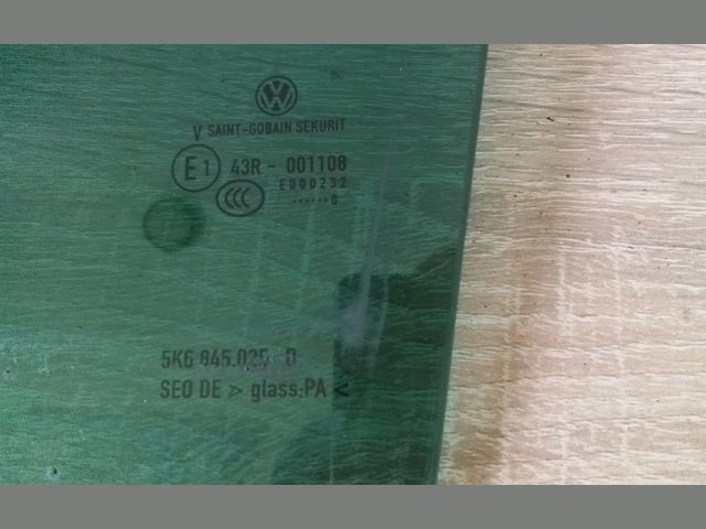 bontott VW GOLF VI Bal hátsó Ablak