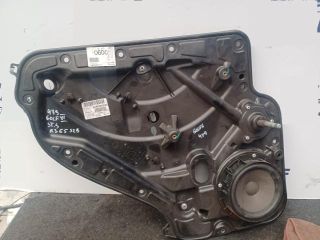 bontott VW GOLF VI Bal hátsó Ablakemelő Szerkezet (Elektromos)