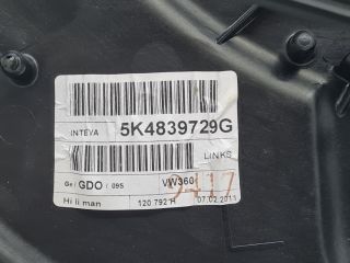 bontott VW GOLF VI Bal hátsó Ablakemelő Szerkezet (Elektromos)