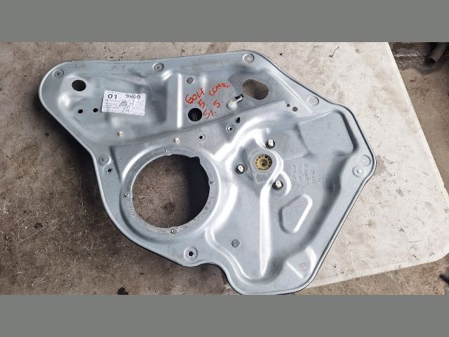 bontott VW GOLF VI Bal hátsó Ablakemelő Szerkezet (Elektromos)