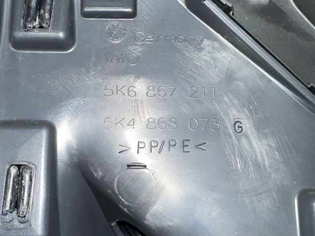 bontott VW GOLF VI Bal hátsó Ajtó Kárpit