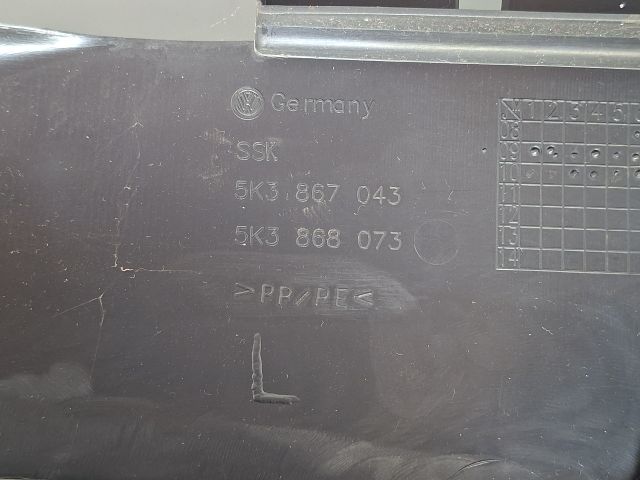 bontott VW GOLF VI Bal hátsó Ajtó Kárpit