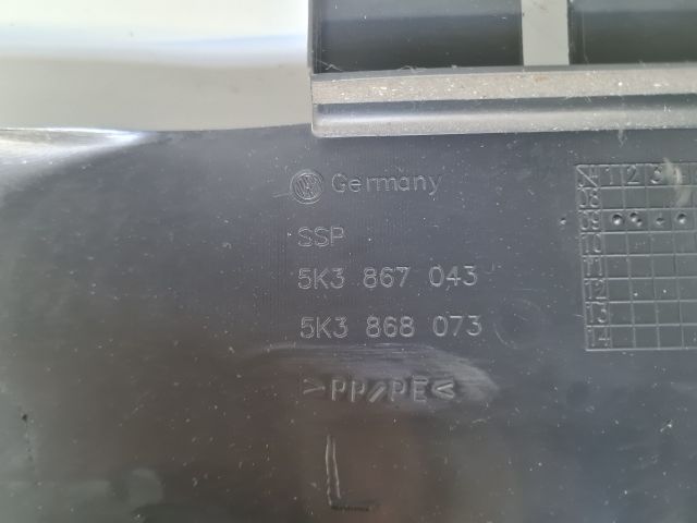 bontott VW GOLF VI Bal hátsó Ajtó Kárpit