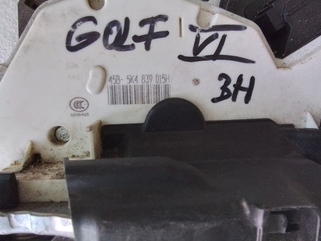 bontott VW GOLF VI Bal hátsó Ajtózár