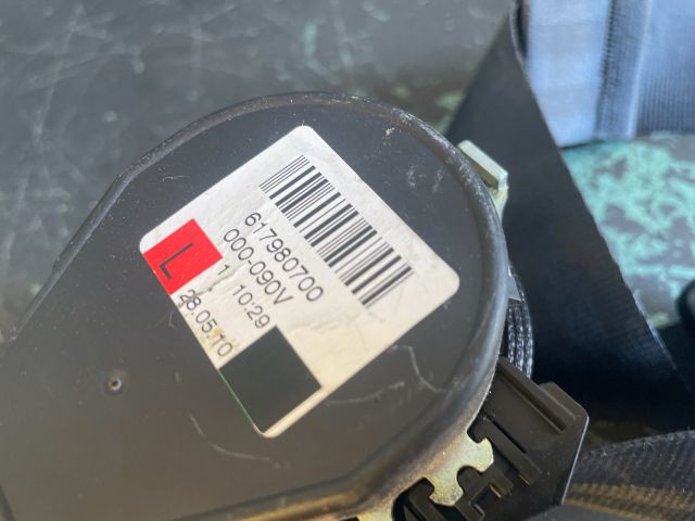 bontott VW GOLF VI Bal hátsó Biztonsági Öv