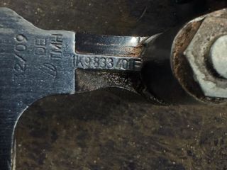 bontott VW GOLF VI Bal hátsó Felső Zsanér