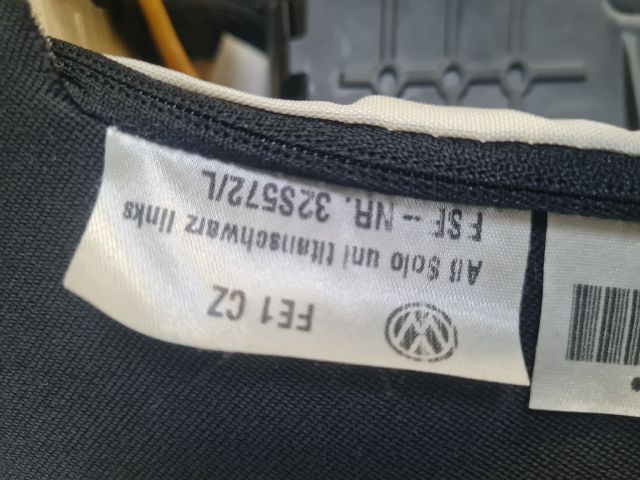 bontott VW GOLF VI Bal hátsó Ülés Légzsák