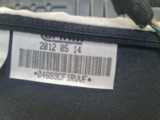 bontott VW GOLF VI Bal hátsó Ülés Légzsák