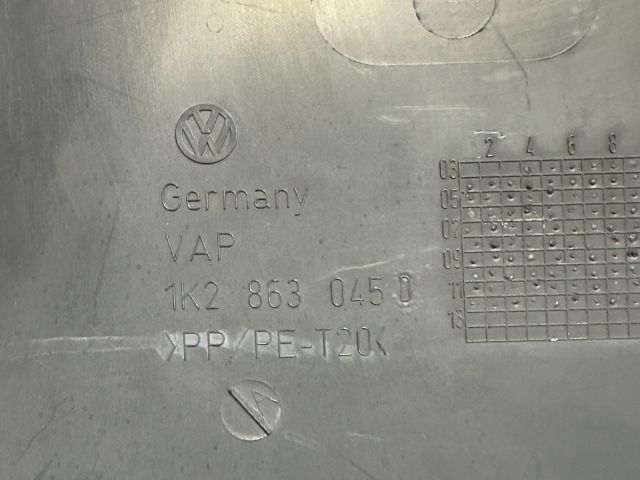 bontott VW GOLF VI Bal Kardánbox Burkolat