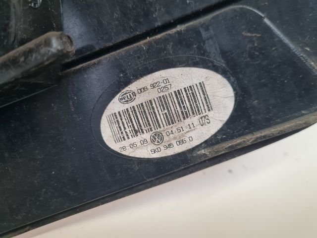 bontott VW GOLF VI Bal Külső Hátsó Lámpa