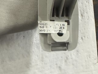 bontott VW GOLF VI Bal Napellenző