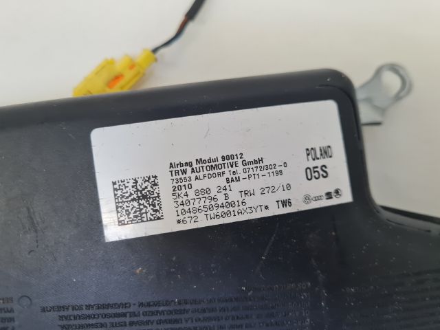 bontott VW GOLF VI Bal Oldallégzsák